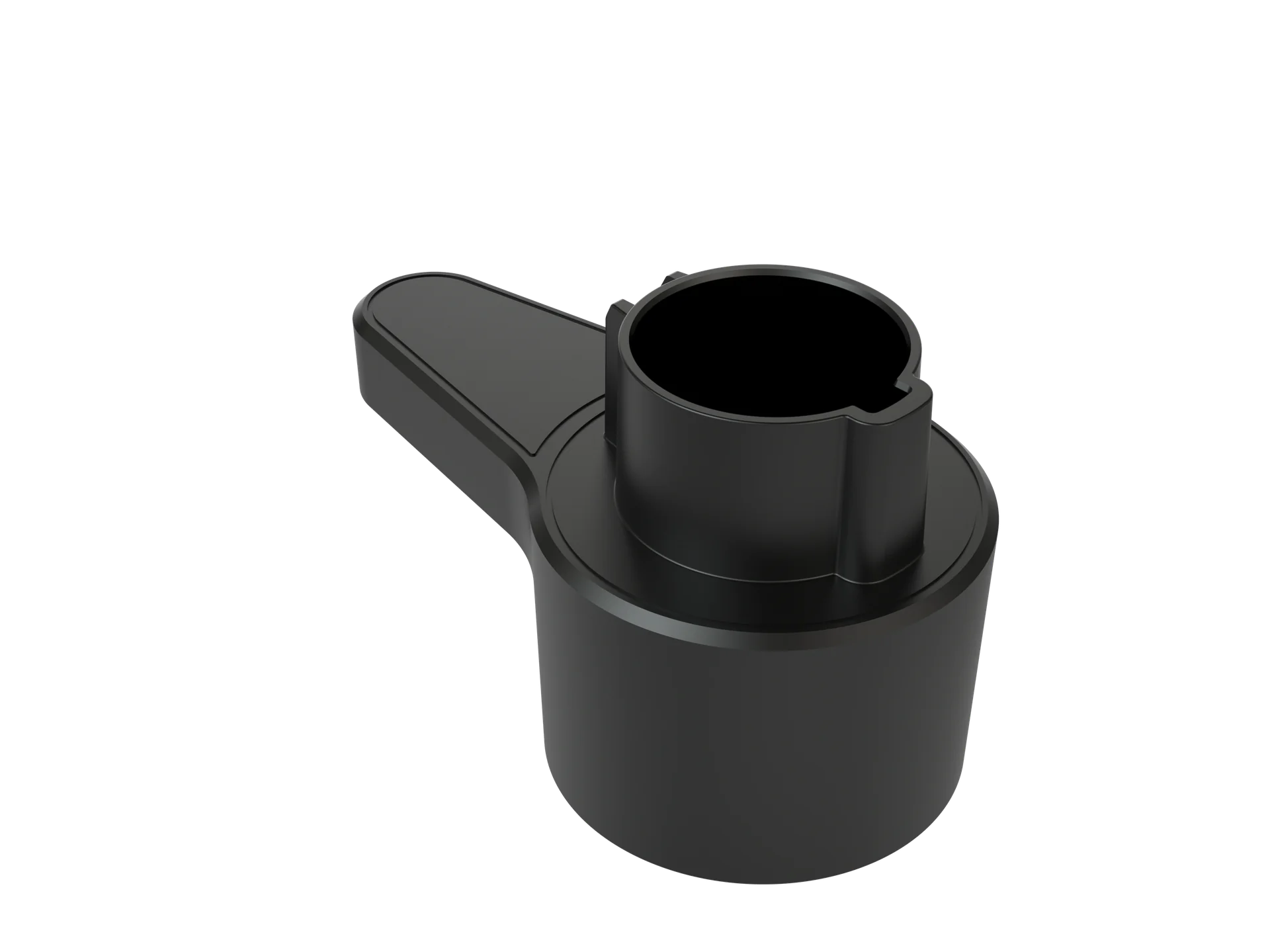 Charging handle holster and cable holder for Pion Power Flex-AC LE EV charger, keeping cables organized and connector protected.