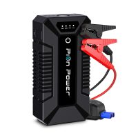 Pion Power YC08 Jump Starter: 7200mAh battery for up to 30 jump starts. Features IP65 water resistance, spark-proof tech, LED lighting, and USB charging.